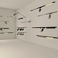 Modern Spotlights Track Lights 3d model