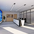 Modern Monitoring Room Interior Featuring Large Display Screens Control Console Ergonomic Chairs And Ceiling Lights