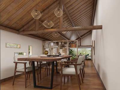 New Chinese Restaurant 3d model