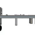 Modern Laboratory Interior Design With Lab Benches Cabinets And Ceiling Lighting