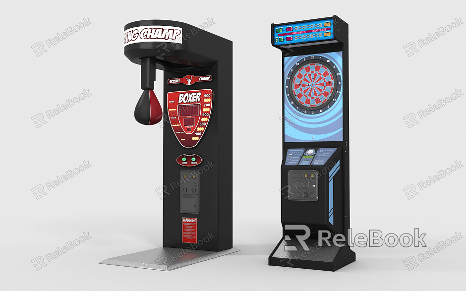 Modern Game Machine Boxing Simulation model