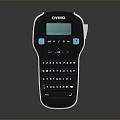 DYMO Handheld Label Maker With QWERTY Keypad Blue Buttons And Display Screen