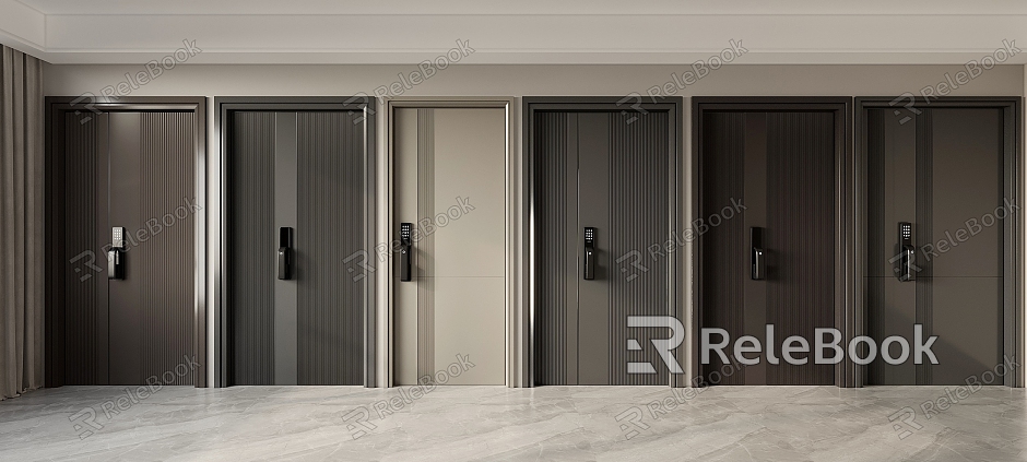 Modern security door security door entry door model