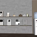 Modern drinking water machine direct drinking machine 3d model