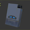 Modern CD player AV player AV player 3d model