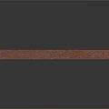 Red Long Strip Material With Textured Surface And Shiny Finish On Dark Background