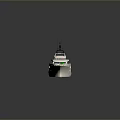 Luxury Modern Yacht Exterior Design With Sleek White Hull And Upper Deck Features
