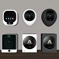 Modern Style Washing Machines With Sleek Circular Doors White Black Colors And Digital Controls