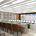 Modern Command Center Fire Command Center 3d model