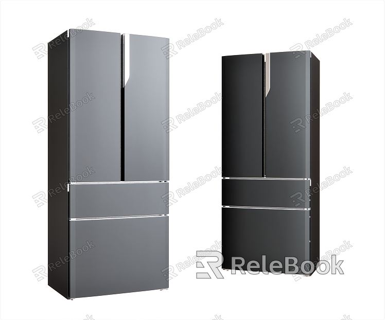 Modern refrigerator double door refrigerator model