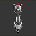 Motorcycle Two-wheeled Motorcycle Cross-country Motorcycle Road Race Motorcycle Motor Vehicle Transport 3d model