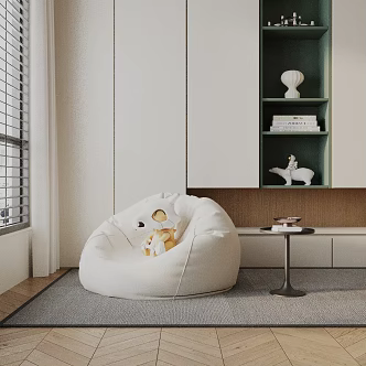 modern leisure chair 3d model