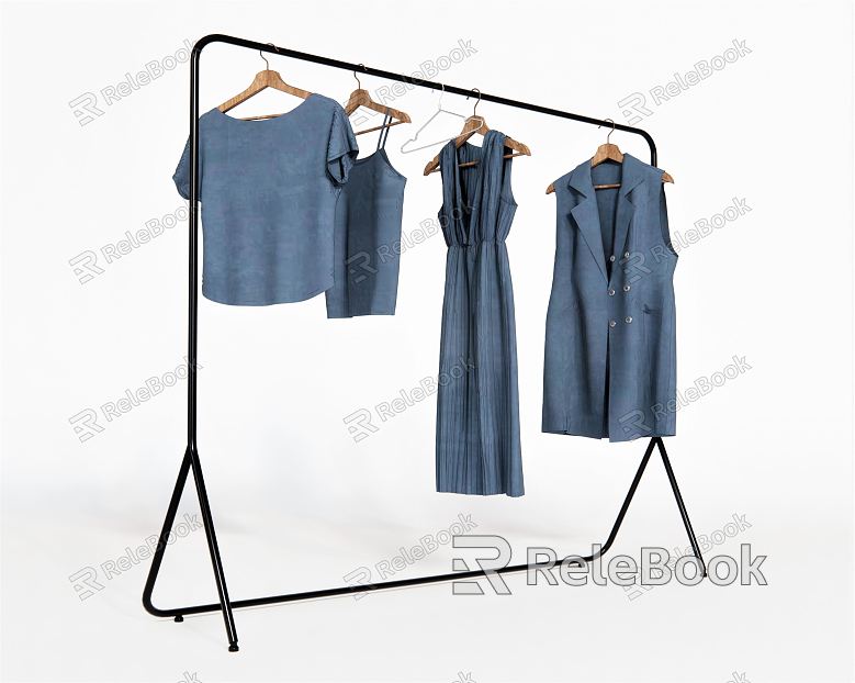 Modern Hanger Clothing dress Sweater Vest Skirt Coat Dress model