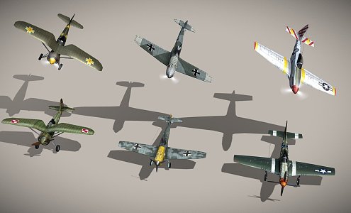 Fighter 3d model