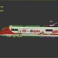 Train Light Rail Metro High Speed Rail EMU Train High Speed Train High Speed Train High Speed Locomotive EMU 3d model