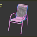 White Modern Durable Chair With Armrests Mesh Seat And Backrest Design