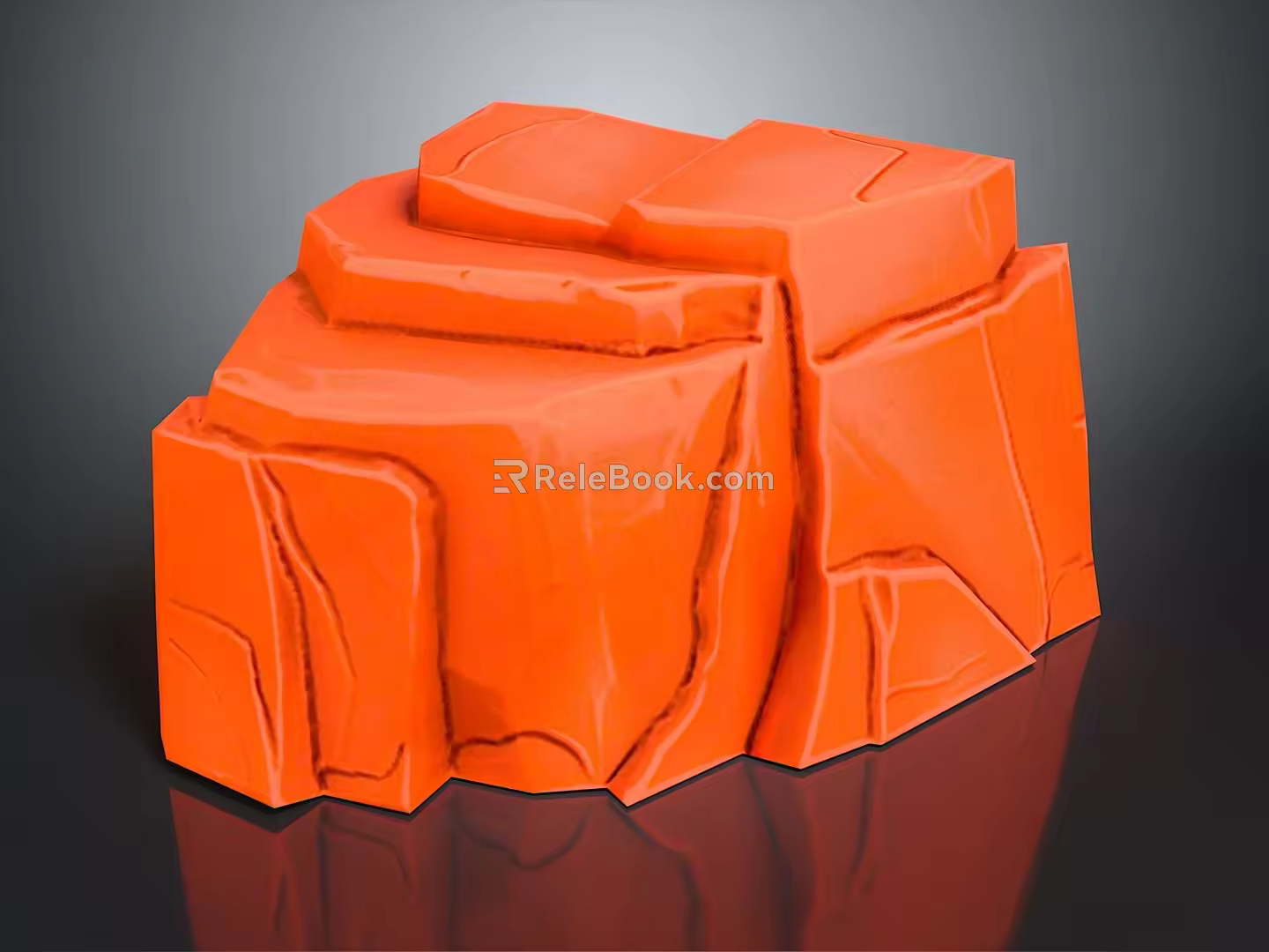 Stone Rock Stone Appreciation Stone Strange Stone Ore Realistic Model Cartoon Model PBR 3d model