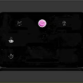 Sleek Black Kitchen Appliance Featuring Multiple Drawers Control Panel Display And Flat Surface Base