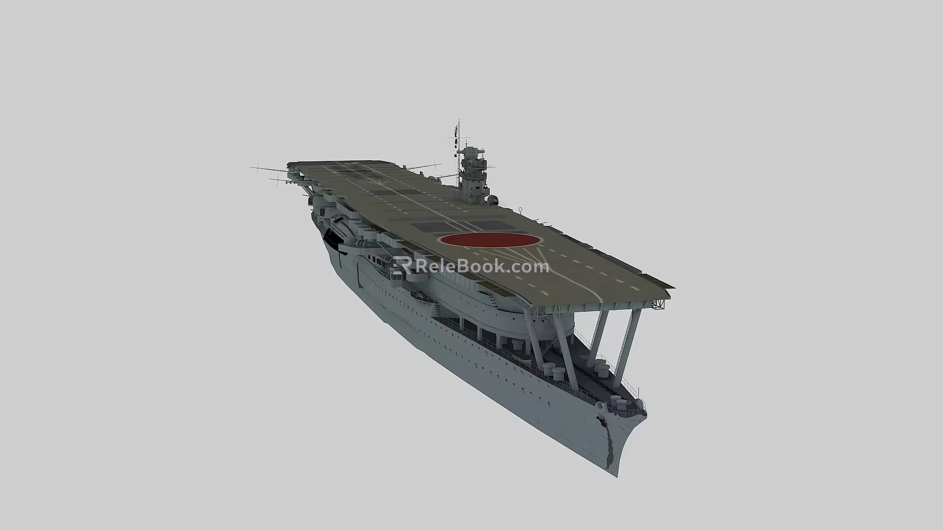 Chicheng aircraft carrier 3d model
