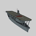 Chicheng aircraft carrier 3d model