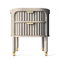 Modern Black Entryway Console Cabinet With Vertical Slat Design Gold Handles And Legs