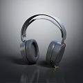 Modern Sleek Over Ear Headphones With Soft Padded Earmuffs And Ergonomic Design