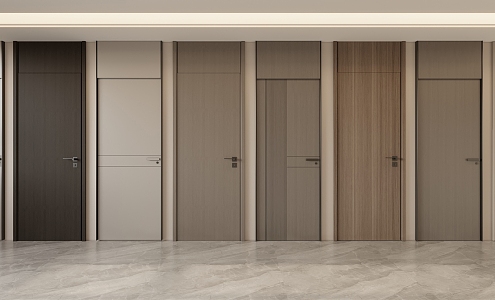 Modern door 3d model