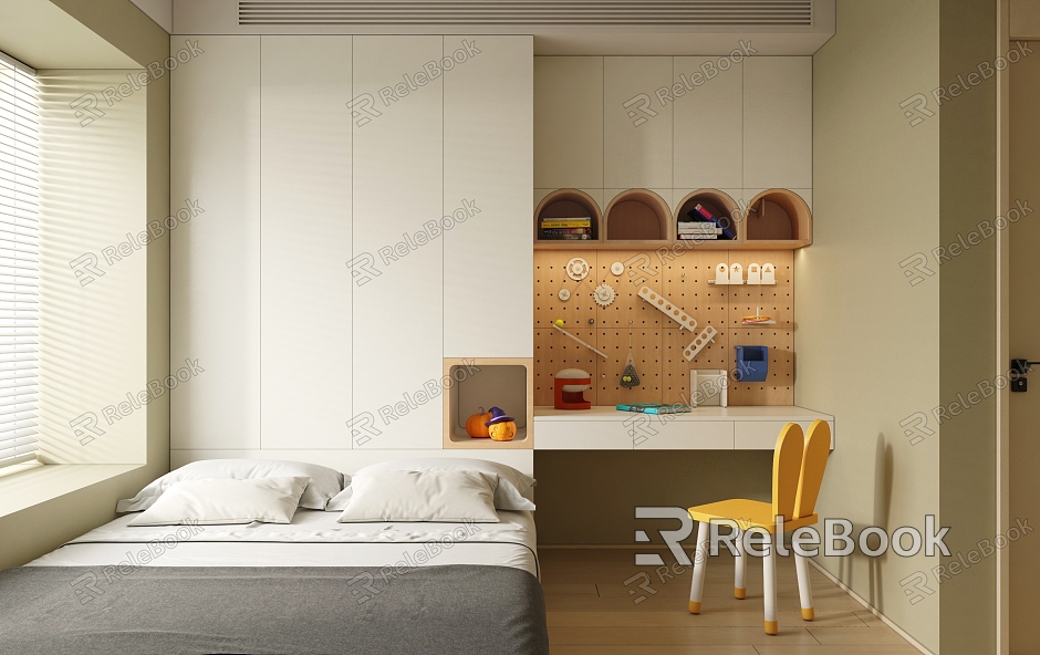 Minimalist Tatami Children's Room Universal Children's Room model