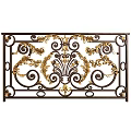 Modern Railing Modern Iron Railing Fence Carved Guardrail 3d model