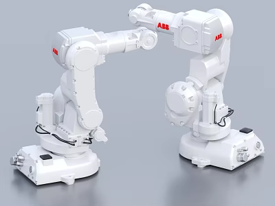 High Performance Smart Robotic Arms For Industrial Automation And Precision Operations 3d model