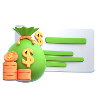 Modern Gold Currency Cartoon Coin 3d model