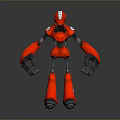 Robot Assistant Small Robot Butler Robot Butler Figure Game Figure 3d model
