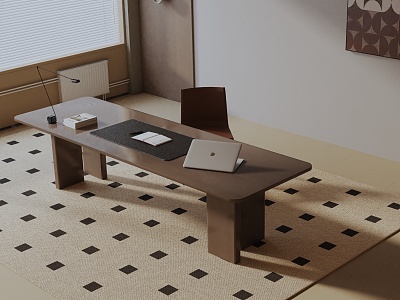 Modern table combination 3d model