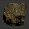 Rock Block Rock Block Rock Specimen Boulder Big Stone Block Rock Stratum Rock Stratum Rock Stratum Rock 3d model