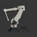 Modern Robot Arm Robot Arm Mechanical Arm Robot Arm Robot Head 3d model