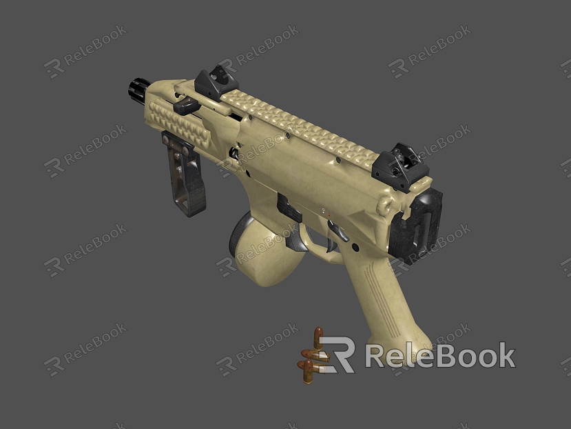 submachine gun model