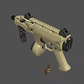 submachine gun 3d model