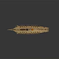 Traditional Wooden Sailing Boat With Multiple Masts Handcrafted Hull And Detailed Deck