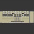 Futuristic Industrial Equipment In Metallic Room With Control Panels And Circular Window