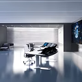 Technology Platform Control Room 3d model