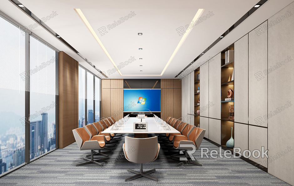 Modern Meeting Room Office Meeting Room model