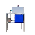 bucket turbine 3d model