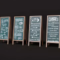 Table Promotional Type A Brand 3d model
