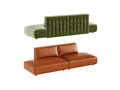 Modern Double Sofa Combination Sofa model