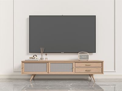 Nordic TV cabinet 3d model