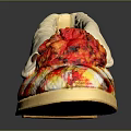Womens Plaid Slippers with Red Flower Decoration Checkered Pattern Soft Lining Comfortable Sole