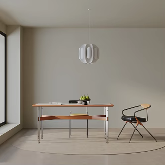 Modern table combination 3d model