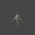 Mythical Fierce Shark With Sharp Teeth And Menacing Grayish White Appearance