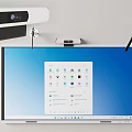 Projection Monitoring System With Large Screen Display And Smart Application Interface