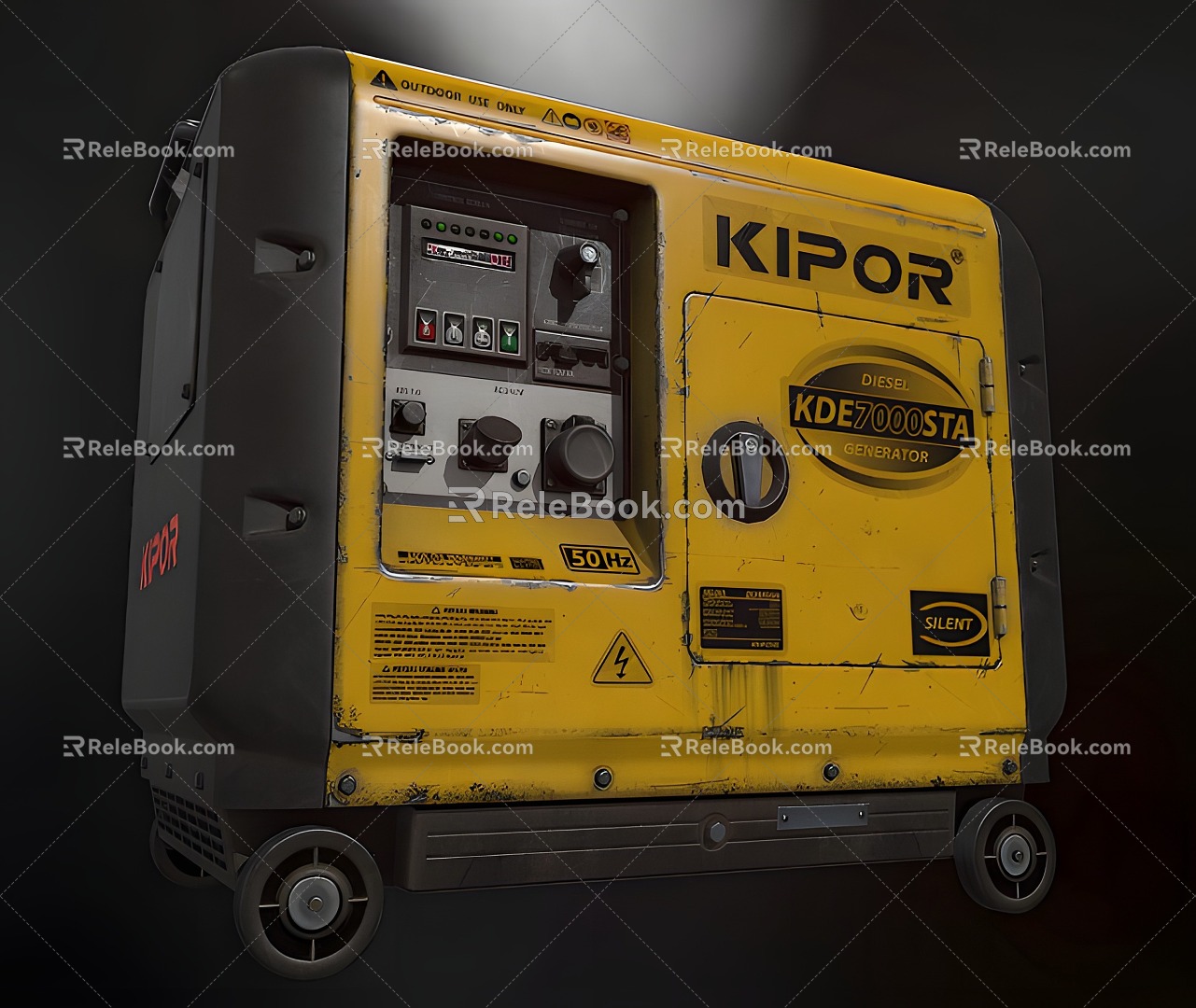 Realistic Generator 3D Model 3d model